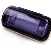 TAPA ESTÉREO ESTANCO NEGRA