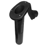 PORTACAÑA / POSACAÑA EMBUTIR PLÁSTICO NEGRO CON TAPA