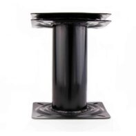 Base pedestal fijo para butaca con giratorio 360º – Altura 203mm (8″)