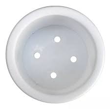 POSAVASO PLÁSTICO BLANCO DE EMBUTIR POSAVASO PLÁSTICO BLANCO DE EMBUTIR