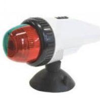 Luz de proa bicolor incandescente a pila con sopapa