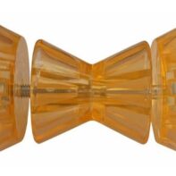 Rodillo Doble Cono 3 Elementos 13cm PVC Transparente