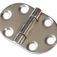 Bisagra de inoxidable 38x30mm 6 Tornillos