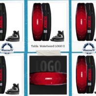 TABLA WAKEBOARD JOBE LOGO II 85 Kilos CON BOTAS