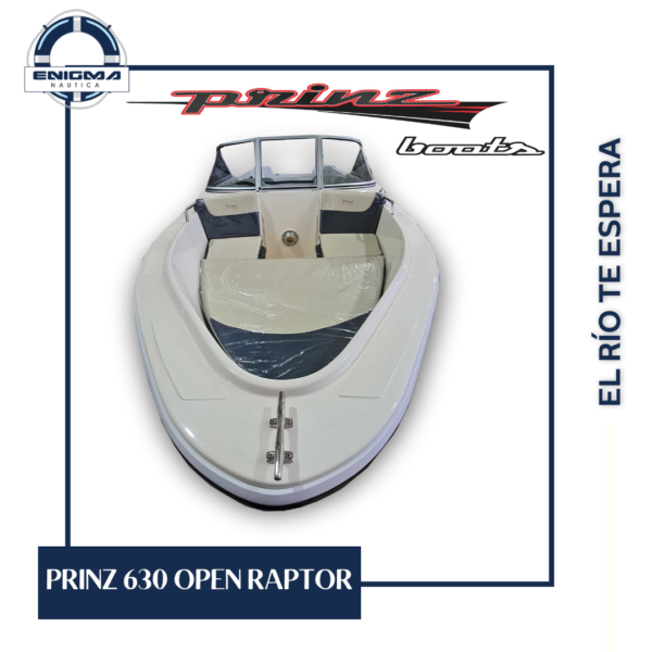 Prinz 630 open Raptor S con back to back Astillero Prinz Boats