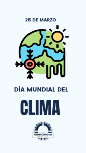 26/3 D&iacute;a Mundial del Clima