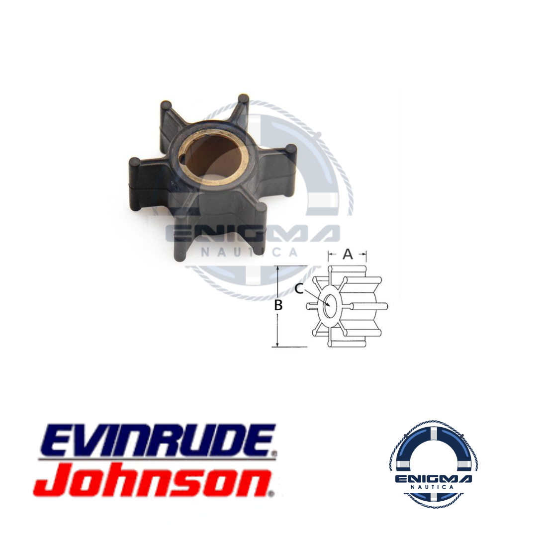Rotor Johnson Evinrude OMC 8, 9.9, 15 hp 15337 Rotor Johnson Evinrude OMC 8, 9.9, 15 hp 15337