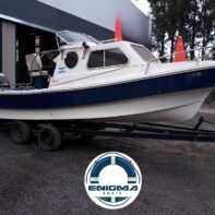 Prinz 620 Cabinado con Mercury 115 Optimax Trakker usado